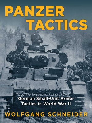 cover image of Panzer Tactics